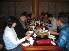 식당에서